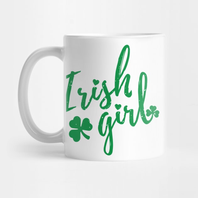 irish girl  st patrick's day  t shirt by bojan17779